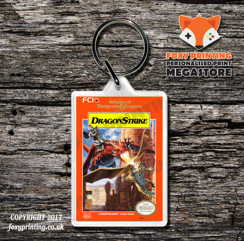 ABADOX NES Gaming Keyring