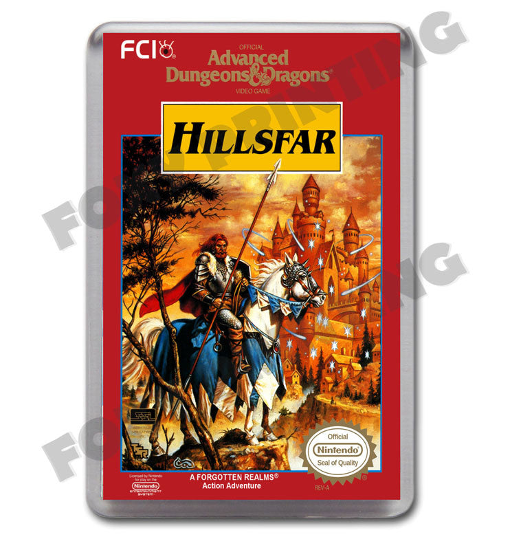 Add Hillsfar Retro Nintendo NES Game Inspired Fridge Magnet 11