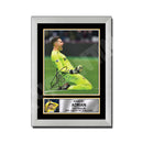 ADRIAN 2 Limited Edition Football Player Signed Print - Football