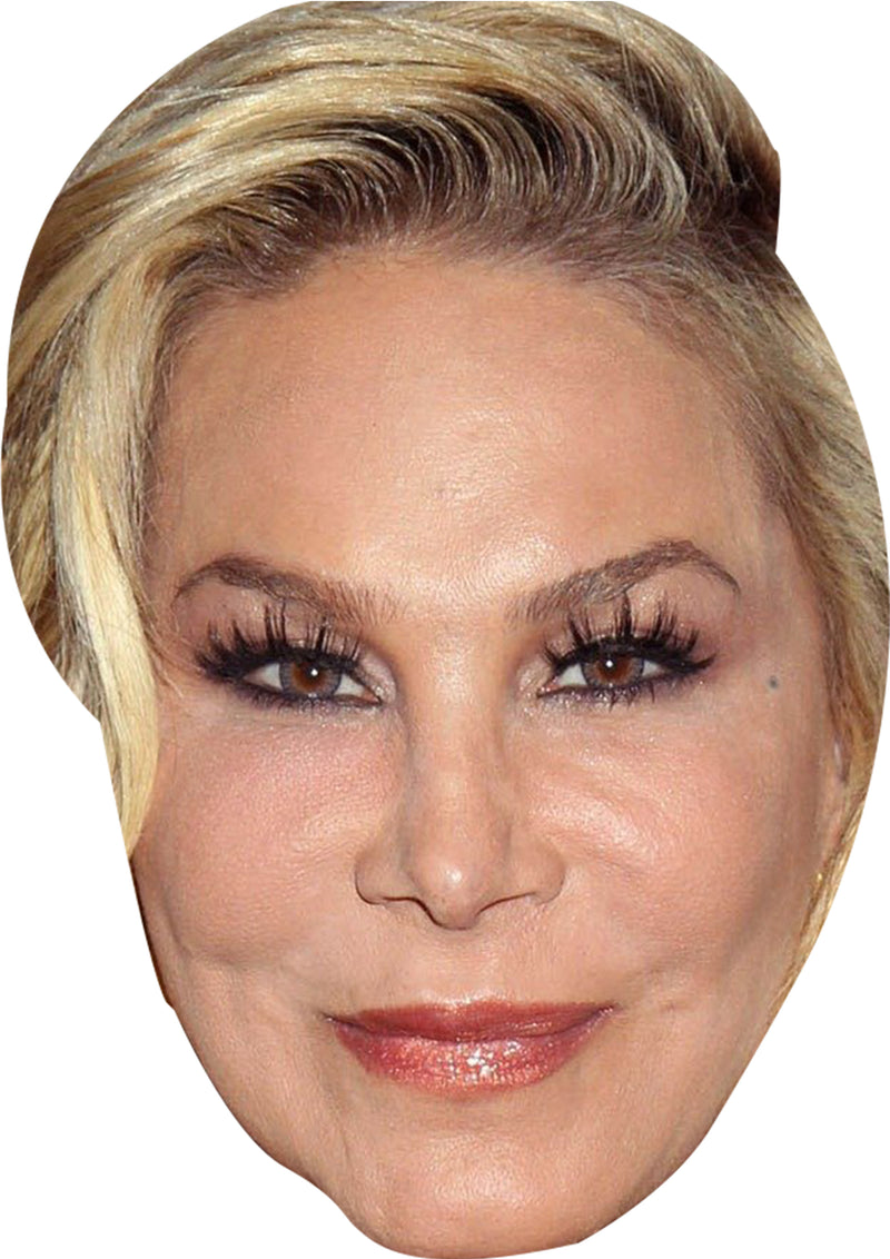 Adrienne Maloof Real House Wives 2020 Dress Cardboard Celebrity Party Face Mask