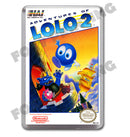 Adventures Of Lolo 2 Retro Nintendo NES Game Inspired Fridge Magnet 19