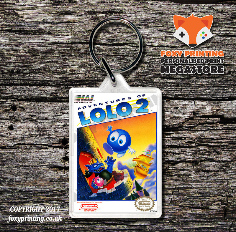 ADVENTURES OF BAYOU BILLY Retro NES Game Cover Art Gaming Keyring