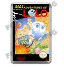 Adventures Of Lolo Retro Nintendo NES Game Inspired Fridge Magnet 21