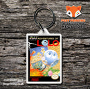 ADVENTURES OF LOLO 3 Retro NES Game Cover Art Gaming Keyring