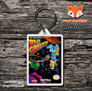 ADVENTURES OF LOLO Retro NES Game Cover Art Gaming Keyring