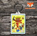 ADVENTURES OF RAD GRAVITY Retro NES Game Cover Art Gaming Keyring
