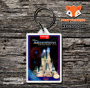 ADVENTURES OF ROCKY AND BULLWINKLE Retro NES Game Cover Art Gaming Keyring