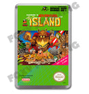 Adventure Island Nes Retro Nintendo NES Game Inspired Fridge Magnet 17