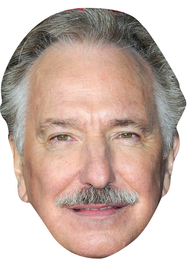 ALAN RICKMAN JB Actor Movie Tv Celebrity Party Face Mask