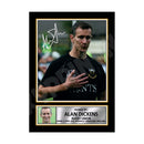 ALAN DICKENS 1 Limited Edition Rugby Player Signed Print - Rugby