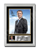 ALAN HANSEN 1 Limited Edition Football Player Signed Print - Football