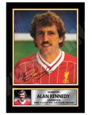 ALAN KENNEDY 1 Limited Edition Football Player Signed Print - Football