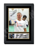 ALEC STEWART 2 Limited Edition Cricketer Signed Print - Cricket Player
