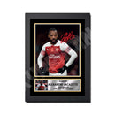 ALEXANDRE LACAZETTE (1) Limited Edition Football Player Signed Print - Football