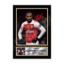 ALEXANDRE LACAZETTE (1) Limited Edition Football Player Signed Print - Football