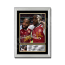 ALEXANDRE LACAZETTE _ DANNY WELBECK Limited Edition Football Player Signed Print - Football