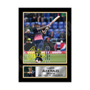 ALEX HALES 2 Limited Edition Cricketer Signed Print - Cricket Player