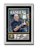ALEX RAE 2 Limited Edition Football Player Signed Print - Football
