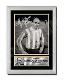 ALFREDO DI STEFANO 1 Limited Edition Football Player Signed Print - Football