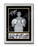 ALFREDO DI STEFANO 2 Limited Edition Football Player Signed Print - Football