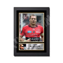 ALI WILLIAMS 2 Limited Edition Rugby Player Signed Print - Rugby