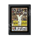 ALLAN LAMB Limited Edition Cricketer Signed Print - Cricket Player