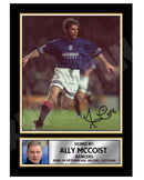 ALLY McCOIST 1 Limited Edition Football Player Signed Print - Football
