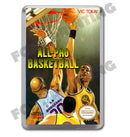 All Pro Basketball Retro Nintendo NES Game Inspired Fridge Magnet 31