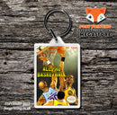 ALIEN 3 Retro NES Game Cover Art Gaming Keyring