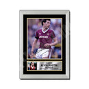 ALVIN MARTIN 2 Limited Edition Football Player Signed Print - Football