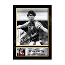 ALVIN MARTIN (1) Limited Edition Football Player Signed Print - Football