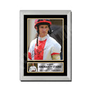 ANDRASCH STARKE Limited Edition Horse Racer Signed Print - Horse Racing