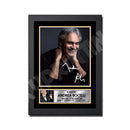ANDREA BOCELLI 2 Limited Edition Music Signed Print