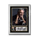 ANDREA BOCELLI 2 Limited Edition Music Signed Print