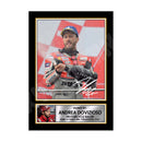 ANDREA DOVIZIOSO 2 Limited Edition Motorcycle Motorsport Signed Print