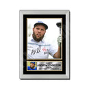 ANDREW BEEF JOHNSTON Limited Edition Golfer Signed Print - Golf