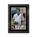 ANDREW STRAUSS Limited Edition Cricketer Signed Print - Cricket Player