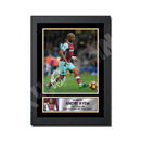 ANDRE AYEW 2 Limited Edition Football Player Signed Print - Football