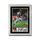 ANDRE AYEW 2 Limited Edition Football Player Signed Print - Football