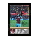 ANDRE AYEW (1) Limited Edition Football Player Signed Print - Football