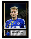 ANDRE SCHURRLE Limited Edition Football Player Signed Print - Football