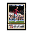 ANDRIY YARMOLENKO 2 Limited Edition Football Player Signed Print - Football