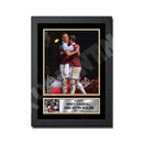 ANDY CARROLL AND KEVIN NOLAN 2 Limited Edition Football Player Signed Print - Football