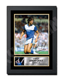 ANDY GRAY Limited Edition Football Player Signed Print - Football