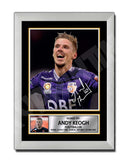 ANDY KEOGH Limited Edition Football Player Signed Print - Football