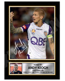 ANDY KEOGH 2 Limited Edition Football Player Signed Print - Football