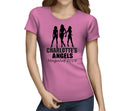 Angels Black Custom Hen T-Shirt - Any Name - Party Tee