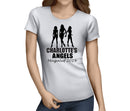 Angels Black Custom Hen T-Shirt - Any Name - Party Tee