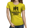 Angels Black Custom Hen T-Shirt - Any Name - Party Tee