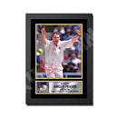 ANGUS FRASER Limited Edition Cricketer Signed Print - Cricket Player